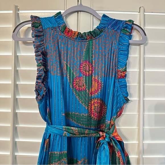 Marie Oliver - Alice Dress - Peacock - Picture 6 of 9